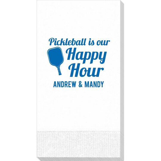 Pickleball Is Our Happy Hour Guest Towels